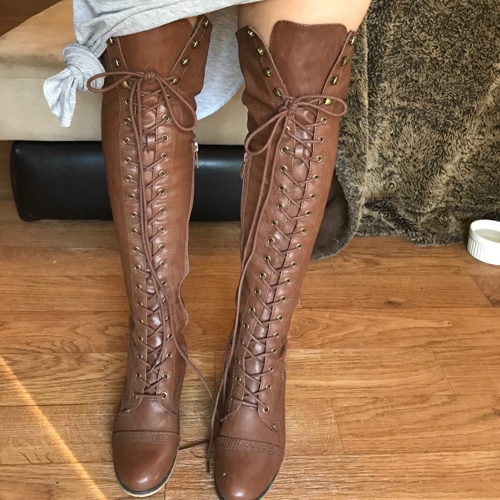 Thigh high boots